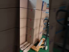Pita peringatan PVC berwarna hitam dan kuning lebar 48 mm