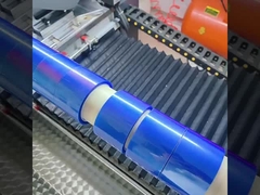 Pita tahan suhu tinggi film poliester PET biru tebal 0,05 mm