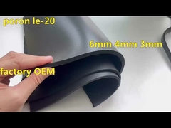 PORON LE-20 Hitam 3mm Polyurethane Foam Soundproof Shockproof
