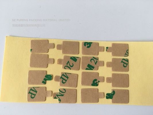 467MP 0.6mm 3M Double Sided Foam Tape Squares Untuk Perbaikan Telepon Layar Sentuh