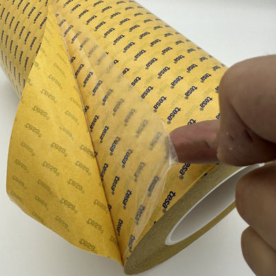 Beli TESA 68594 Pita Perekat Dua Sisi Film PET Transparan Viskositas Tinggi Tahan Kelembaban untuk Pemotongan pembuatan online