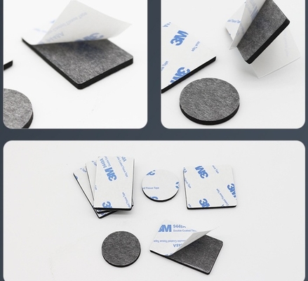 Beli 3mm Round Strong High Stick Sponge Tape 3M Die Cut Double Sided Fixing Tape pembuatan online