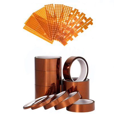 Beli 110 Mikron Kapton Tape PI Tauny Polyimide Electrical Insulating PET Tape online manufacture
