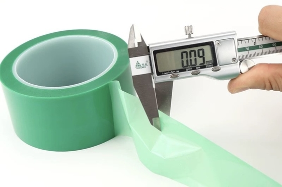 Beli 3M851J pita tahan suhu tinggi hijau PET proteksi galvanisasi cat semprotan film poliester LED 0.09mm pembuatan online