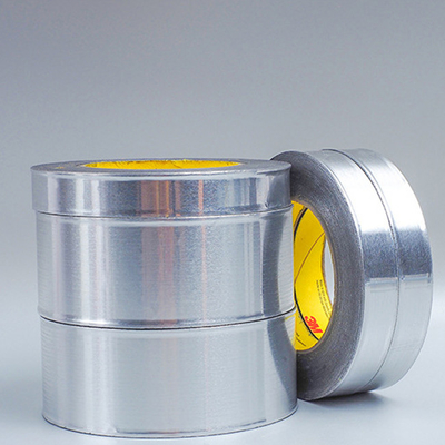 Beli 3M 425 Aluminium Foil Tape 0,12mm tebal Perak Flame Retardant Tape online manufacture