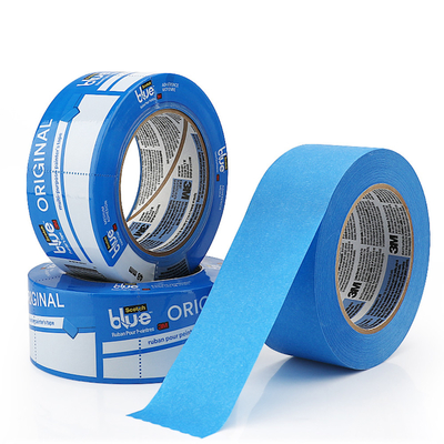 Beli Original 3MTM 2090 Blue Masking Tape tahan UV 14 hari tanpa sisa pita pembuatan online