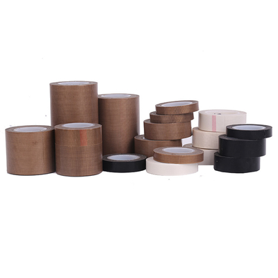 Beli Pita fiberglass PTFE untuk vakum sealer 0,13 ~ 0,25mm baja adhesi 5.5n/25mm online manufacture