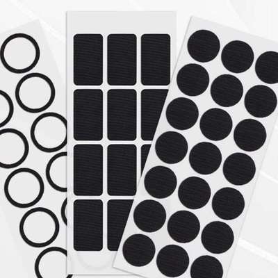 Beli Transparent Die Cut Adhesive Tape with Paper Backing Material and Customizable Breadth online manufacture