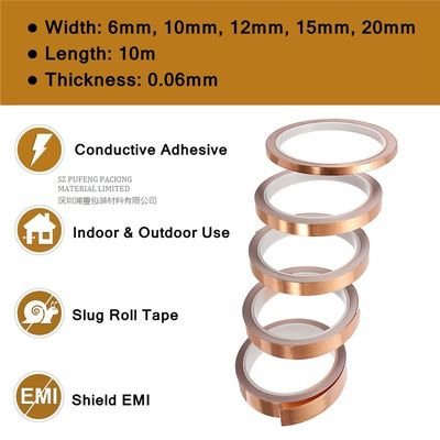 Beli Pita foil tembaga tahan panas 0.2Ω -20°C sampai +120°C Tahan suhu online manufacture