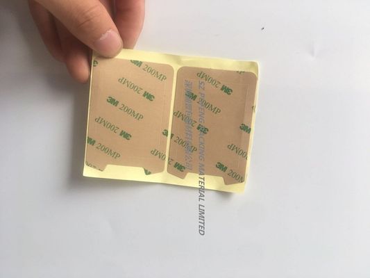 Beli Kuning 55m Polyester 0.17mm 3M Double Sided Foam Tape pembuatan online