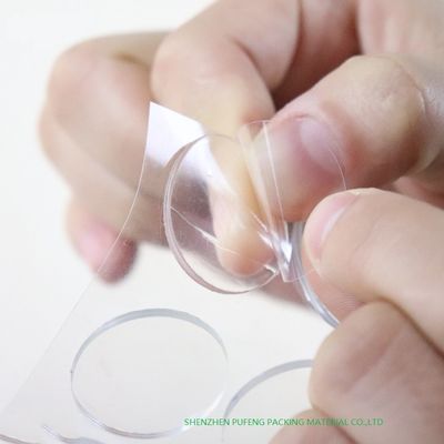 Beli Die Cutting Double Sided Foam Tape Disc Washer Gasket 3m Titik Perekat Bening pembuatan online