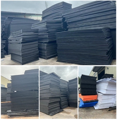 Densitas Tinggi Cushioning Shock Absorption Foam Block Ukuran 30 MM X 1000 MM X 1000 MM