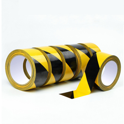 Pita peringatan Pita pengidentifikasi tanah warna PVC kuning hitam