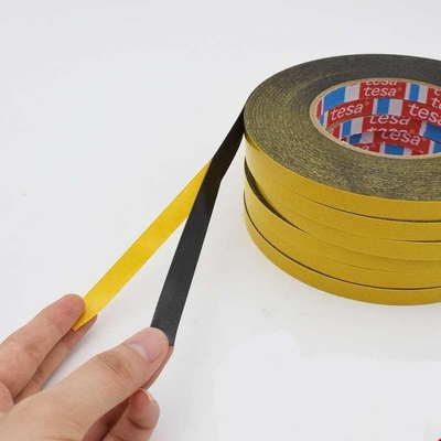 TESA 68747 Black PET bagian peralatan elektronik perampokan 0,01MM tebal