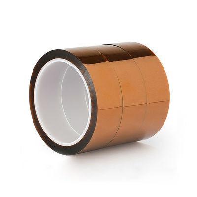 0.04mm Ketebalan Kapton Tape dengan 260 ° C ketahanan suhu tinggi dan Tidak ada lem residual untuk Isolasi papan sirkuit