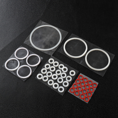 Makanan Grade Silicone Gasket Seals Shock-Absorbing Silicone Pad Lingkaran