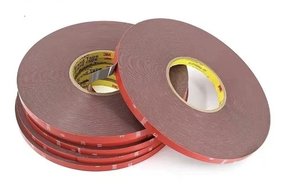 3M 4229P Pita perekat tahan panas 0,76MM Pita sisi ganda untuk mobil Pengemasan spons abu-abu gelap