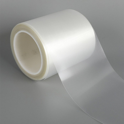 Silikon Lapisan 0,05mm Transparent Mesh PET Polyester Pelindung Film