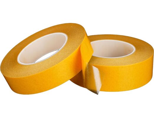 Ultra Thin Double Sided Adhesive Tape Made from Transparent PET for Heat Resistant Industrial Bonding and Surface Fixing
