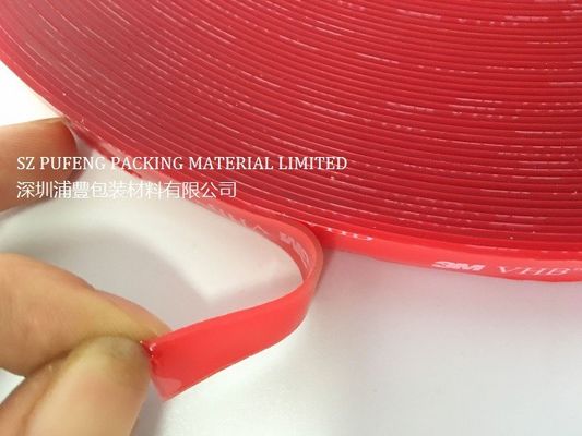 Pita Perekat Anti Kelembaban 3M 4910 VHB 2 Sisi, Pita Lengket Dua Sisi Jelas 0,5mm