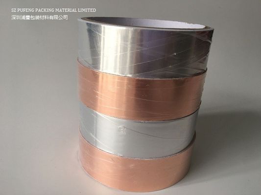 Pita Foil Konduktif Perekat Diri 50m, Pita Pelindung Foil 0,01mm