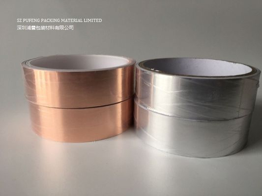 Pita Foil Tembaga, Kaca EMI Pita Perekat Konduktif Elektrik aluminium foil