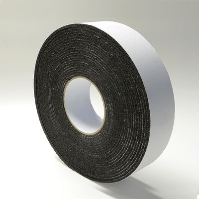 Karet 3mm Black RoHS Die Cut Adhesive Tape Untuk Insulasi Panas Dan Suara