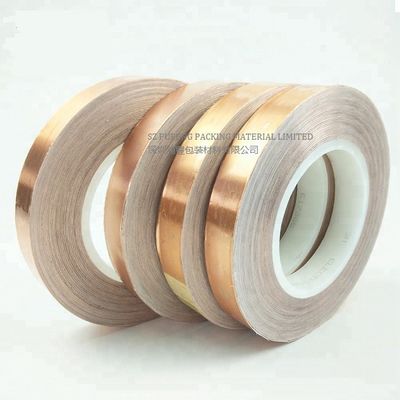 Perekat Non Konduktif 0,06mm Tembaga Foil Tape Anti Statis