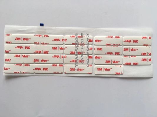 Pita Perekat 3M Die Cut Tahan Panas, Bantalan Busa EVA Dua Sisi RoHS