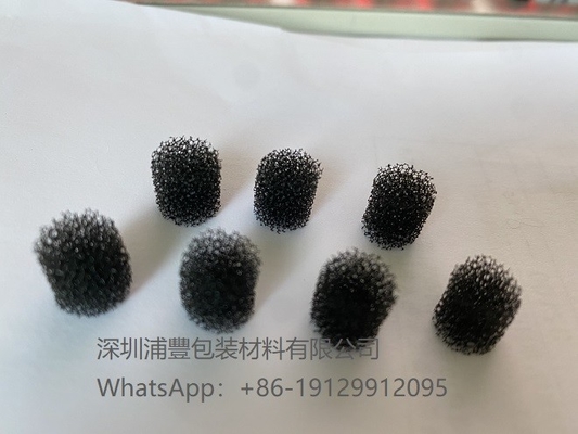 Filter Udara Busa Silinder Polyurethane Reticulated Die Cut Spons Filter Sel Terbuka